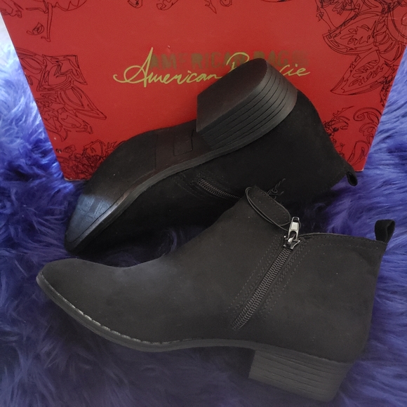 American Rag Shoes - American Rag- Cadee,  Booties  Black Micro